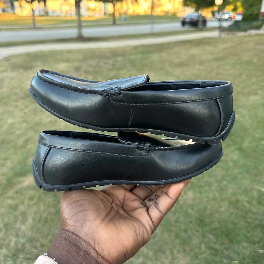 Crown & Ivy Kids Little Boys Black Cooper Loafers Size 13 Black‎
